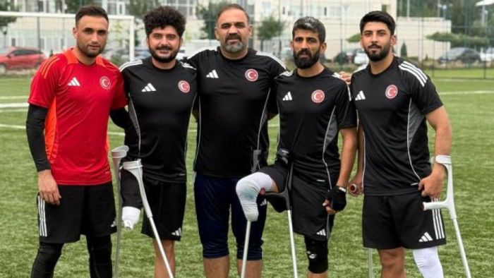 Türkiye Ampute  Milli takımına Şahinbey damgası